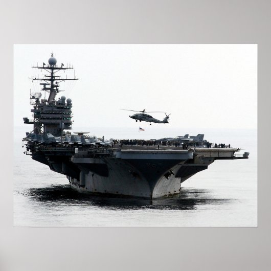 Poster USS Theodore Roosevelt (CVN 71) (Devant)