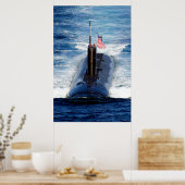 Poster USS Tucson (Cuisine)