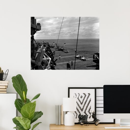 Poster USS Valley Forge (Bureau à domicile)