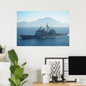 Poster USS Vicksburg (CG 69) (Bureau à domicile)