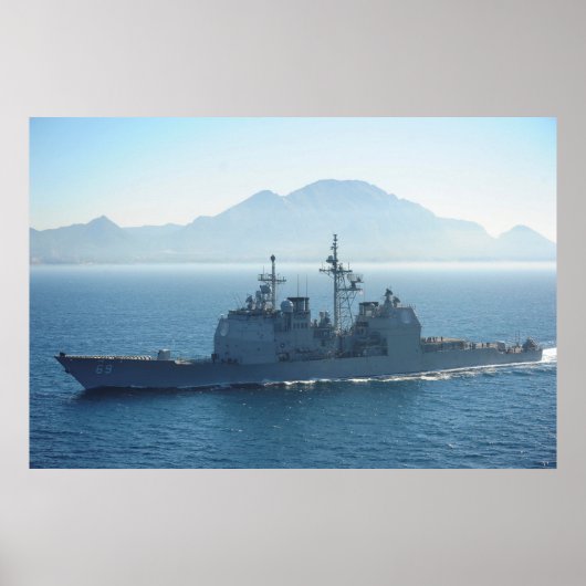 Poster USS Vicksburg (CG 69) (Devant)