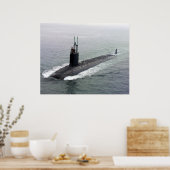 Poster USS Virginia (SSN 774) (Cuisine)