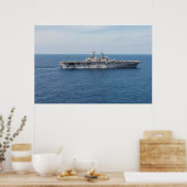 Poster USS Wasp (LHD 1) (Cuisine)