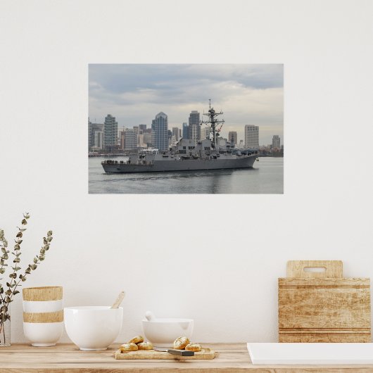 Poster USS William P. Lawrence (DDG 110) (Cuisine)