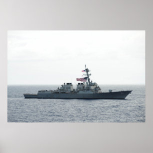 Poster USS Winston S. Churchill (DDG 81)
