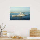 Poster USS Wisconsin (BB-64) (Cuisine)