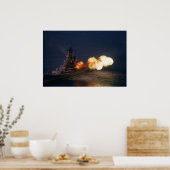 Poster USS Wisconsin (BB-64) (Cuisine)