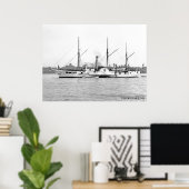 Poster USS Wolverine (Bureau à domicile)