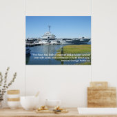 Poster USS Yorktown (Cuisine)