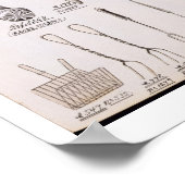 Poster Ustensiles de cuisine, à partir d'un catalogue com (Coin)