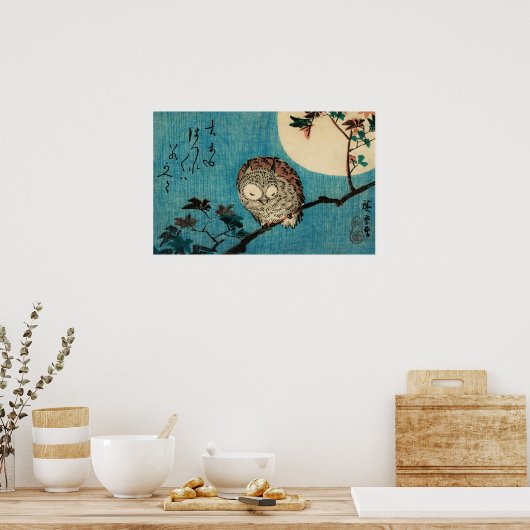 Poster Utagawa Hiroshige (Cuisine)