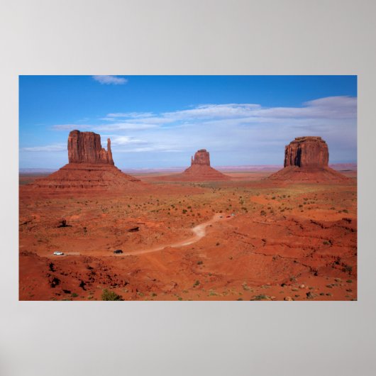 Poster Utah. Arizona Border Navajo Nation (Devant)