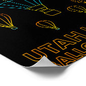 Poster Utah Hot Air Balloon Palooza Apparel  (Coin)