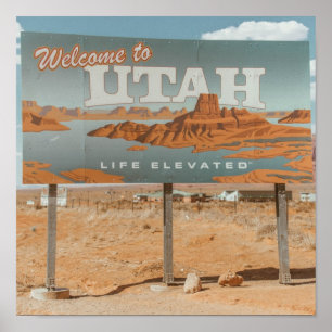Poster Utah Life Eleved