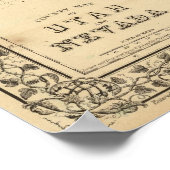 Poster Utah, Nevada Carte par Mitchell (Coin)