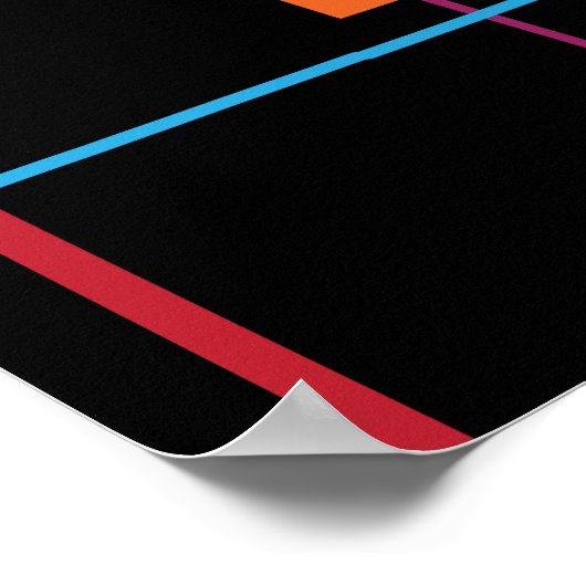 Poster utah orgueil flou (Coin)