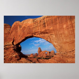 Poster Utah, Parc national des Arches, Arc de Turret 3