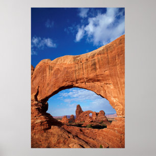 Poster Utah, parc national des Arches, Turret Arch 2