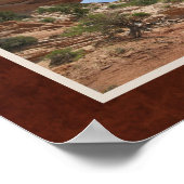 Poster Utah : Roches et Arches (Coin)