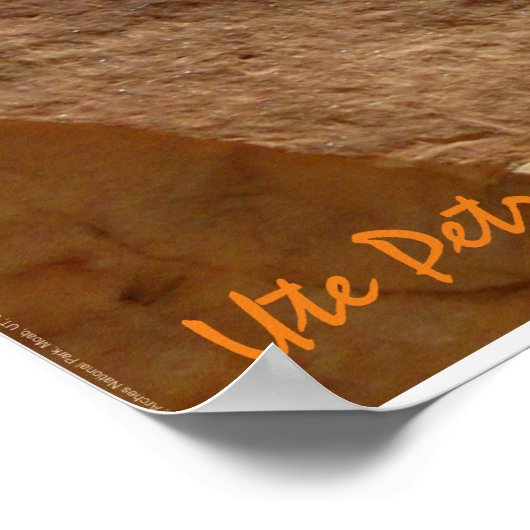 Poster Ute Petroglyphes (Coin)