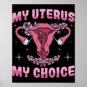 Poster Uterus Mon Choix Ovaires Uterus Chirurgie Hysterec