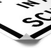 Poster Utilisation de téléphone portable interdite (Coin)