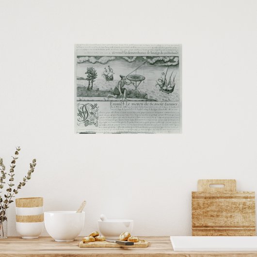 Poster Utilisation du sextant (Cuisine)