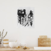 Poster Utilisation d'un arc à la porte d'Yven (Cuisine)