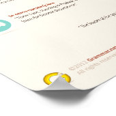 Poster Utilisation d'une sensation actuelle pour parler d (Coin)