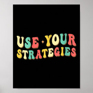 Poster Utilisation par les femmes de vos stratégies de te