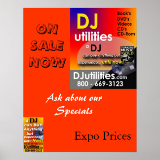 Poster Utilitaires DJ