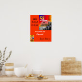 Poster Utilitaires DJ (Cuisine)