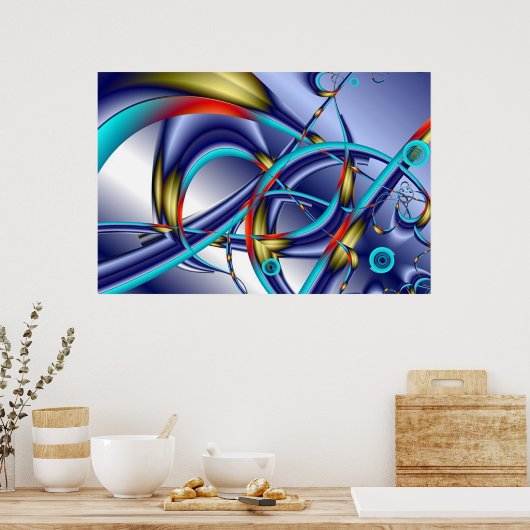 Poster Utopie. (Cuisine)