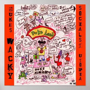 Poster Utopie selon Duke