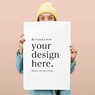 Poster Uw Ontwerp Upload 18" x 24" Teken
