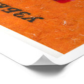 Poster Uzbek Woman Matchbox Art Print, Vintage Folk Art (Coin)