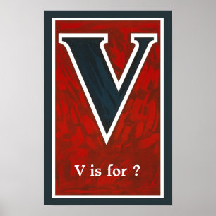 POSTER "V"