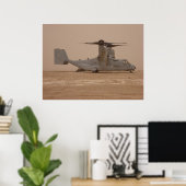 Poster V-22 Osprey (Bureau à domicile)