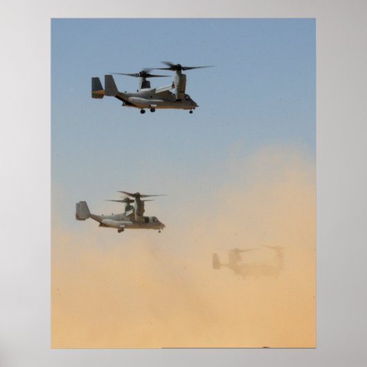Poster V-22 Osprey (Devant)