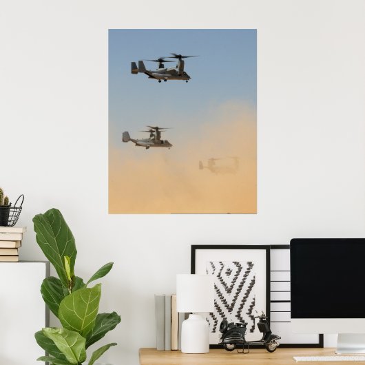 Poster V-22 Osprey (Bureau à domicile)