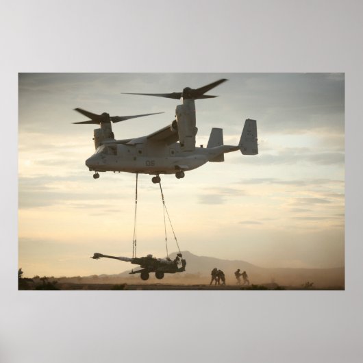 Poster V-22 Osprey (Devant)
