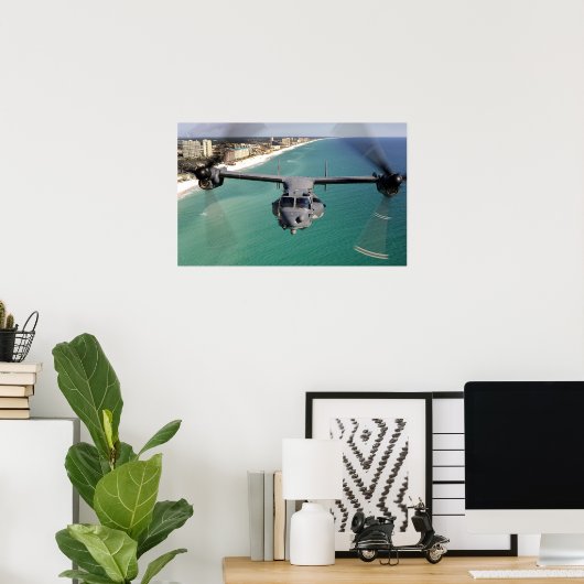 Poster V-22 Osprey (Bureau à domicile)