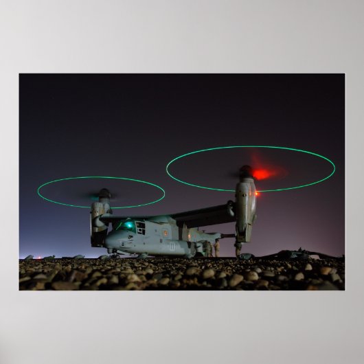 Poster V-22 Osprey (Devant)
