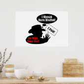 Poster Va Avec Ton Aiguille ! (Cuisine)