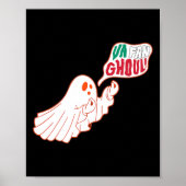 Poster Va Fan Ghoul Funny Ghost italien Halloween italien (Devant)