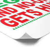 Poster Va Végan Et Personne N'Est Blessé, Végan (Coin)