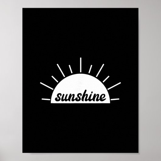 Poster Vacances à la plage ensoleillée sable et soleil pl (Devant)