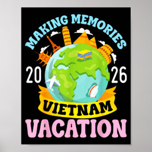 Poster Vacances au Vietnam 2026 Voyage Créer des Souvenir