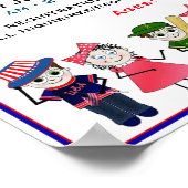 Poster Vacances Bible School Poster/Circulaire - Enfants/ (Coin)