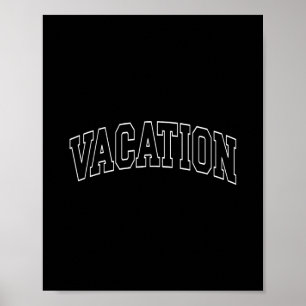 Poster Vacances - Campus universitaire de College Collegi